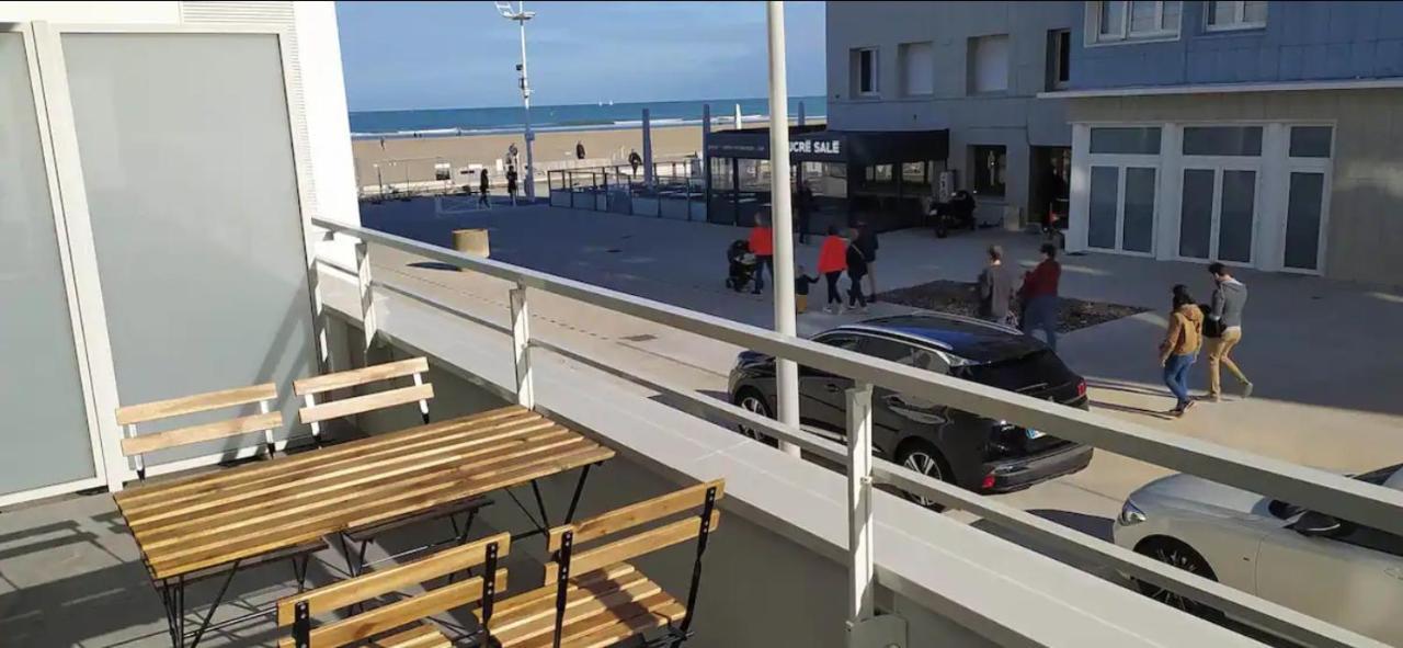 Bel Appt Neuf - Vue Mer - Terrasse - Parking Prive Dunkirk Bagian luar foto